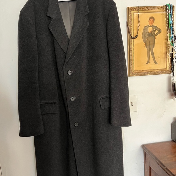 Cashmere blend English coat - Picture 2 of 2